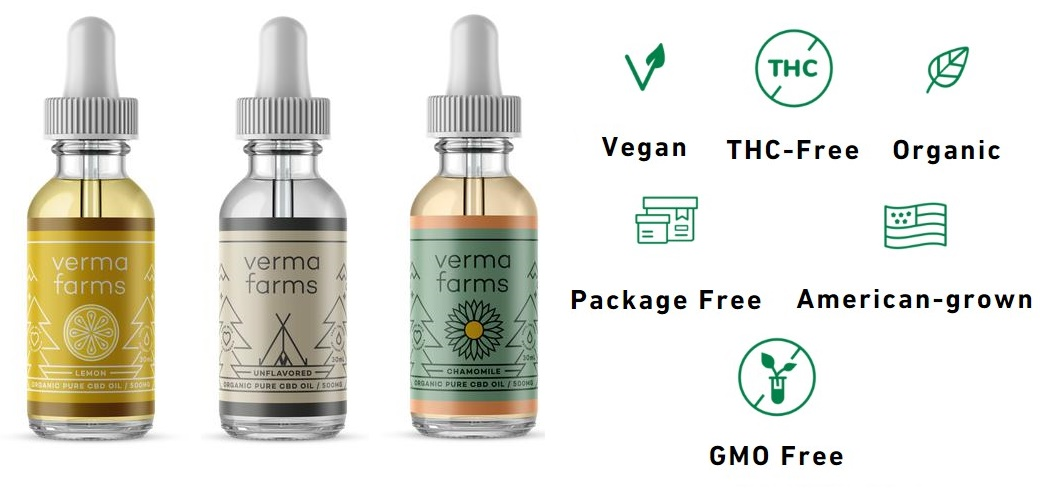 Verma Farms - Best CBD oil on the market for chronic back pain