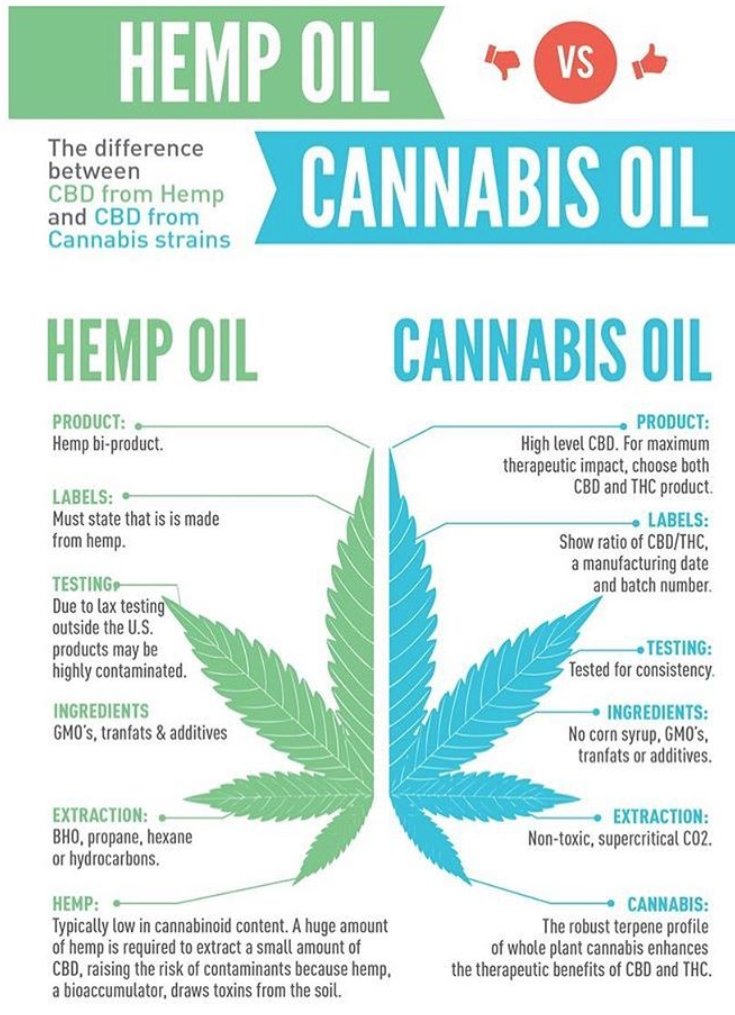 hemp vs cannabis oil