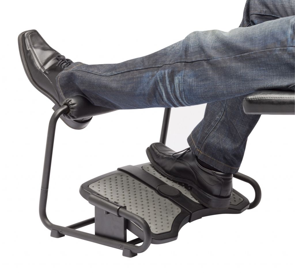 SMAGREHO Portable Adjustable Mini Office Foot Rest Stand Desk Foot Hammock