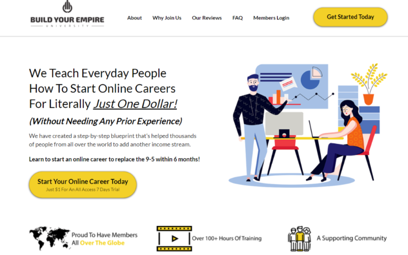 Build Your Empire University Review 2022– Is It Worth It?